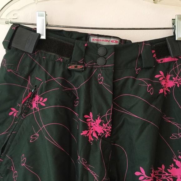 Ladies Salomon Climapro Ski/Snowboard Pants Size 8 - Picture 2 of 5